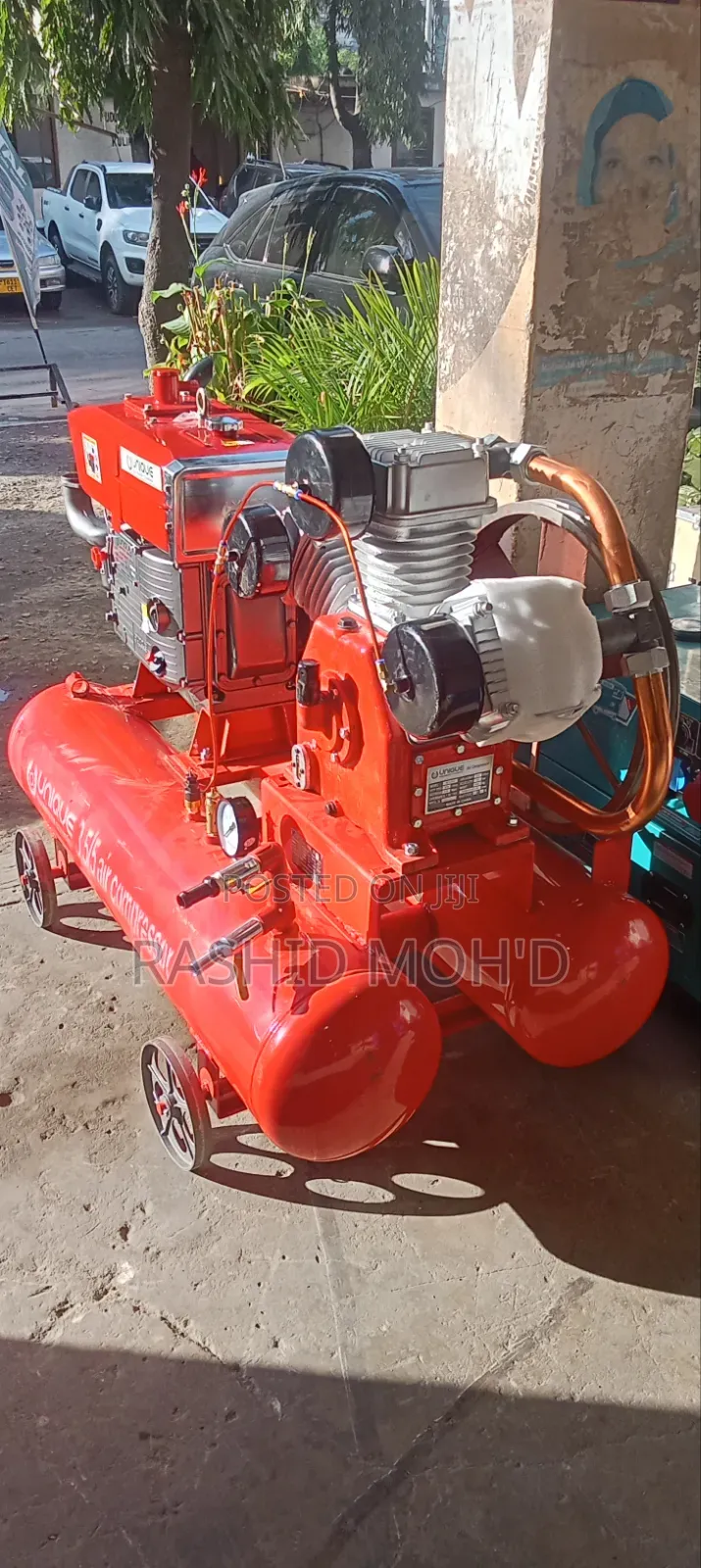 Air Compressor Double Tank