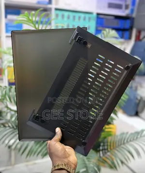 Black Plastic or Polycarbonate Hard Shell Case for a Laptop
