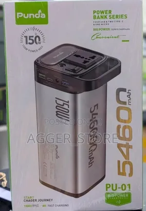 Punda PU-01 54,600mAh 150WATTS PowerBank