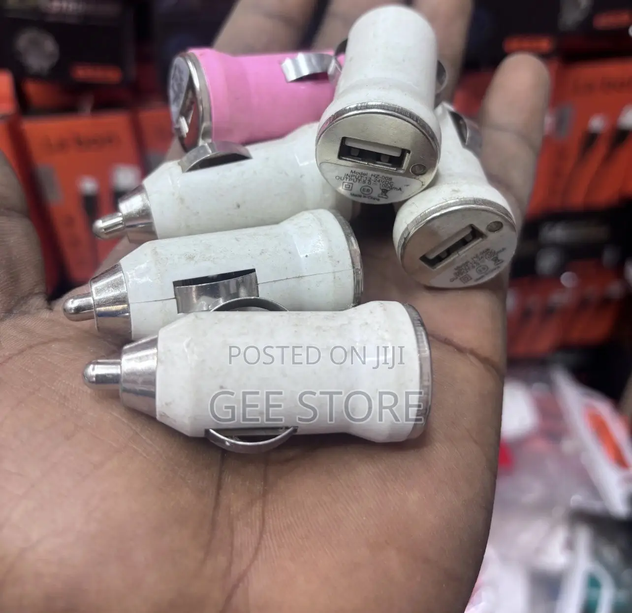 Single-Port Mini USB Car Charger Adapters