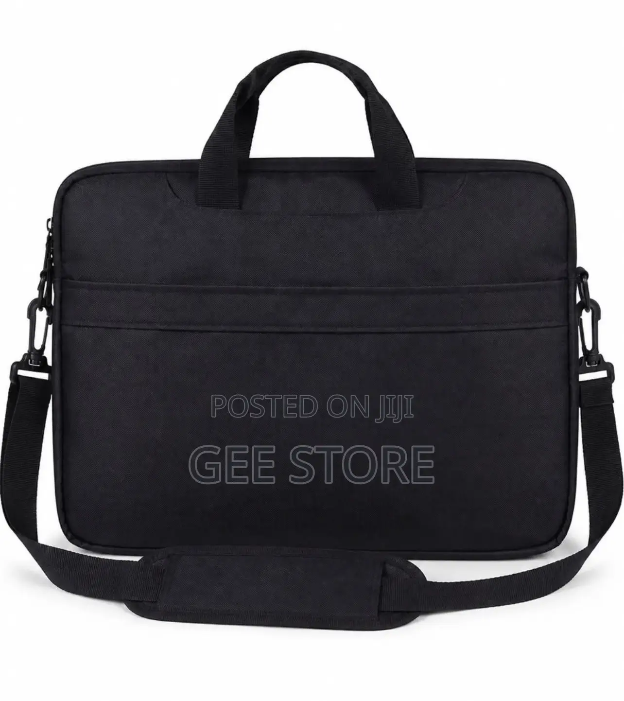 Classic Black Laptop Briefcase
