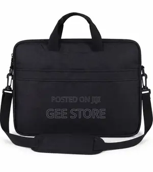 Classic Black Laptop Briefcase