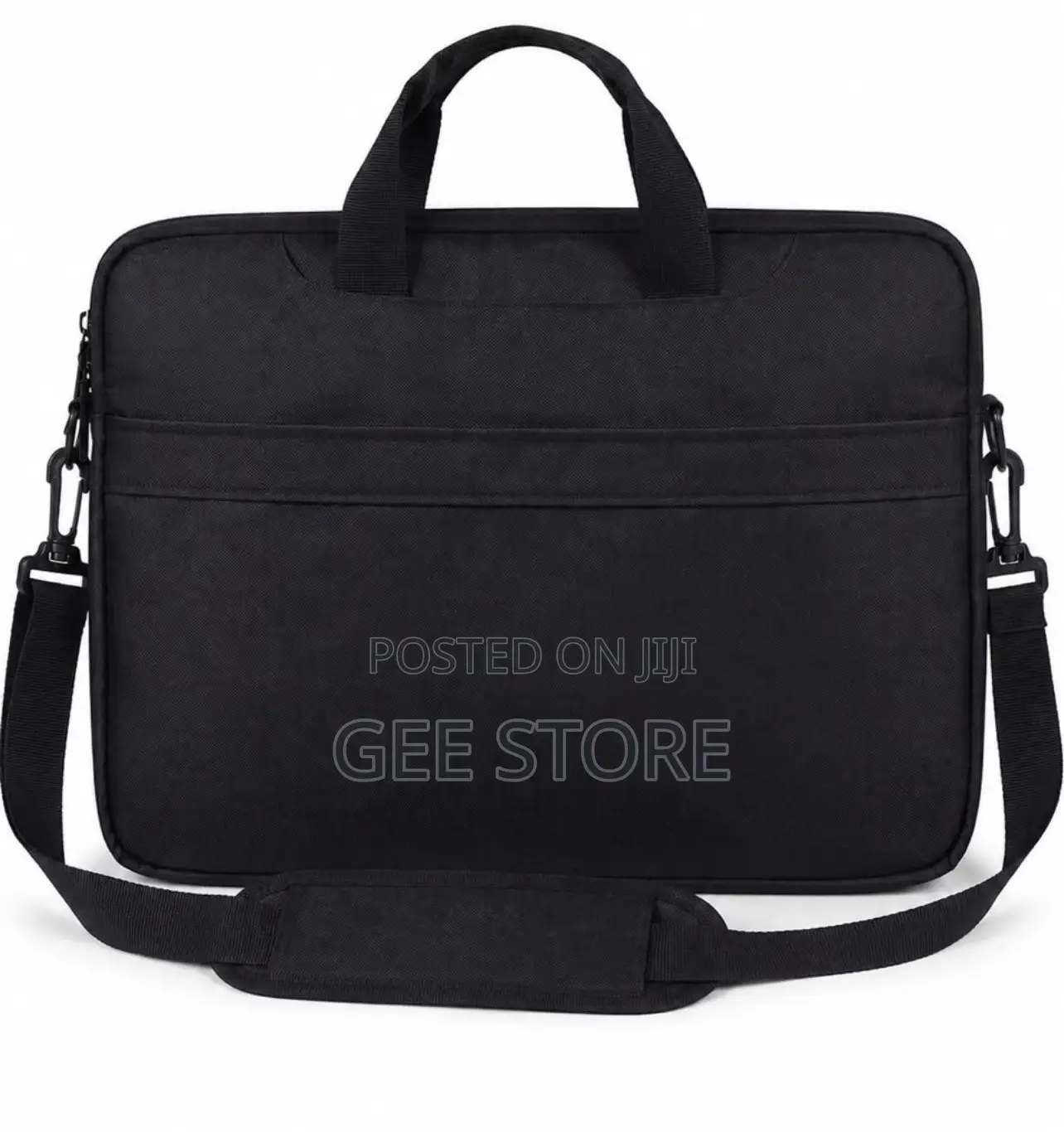 Classic Black Laptop Briefcase