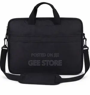 Classic Black Laptop Briefcase