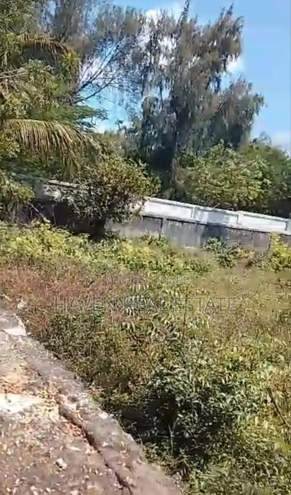 Second Line Beach Plot for Sale at Jambiani Zanzibar