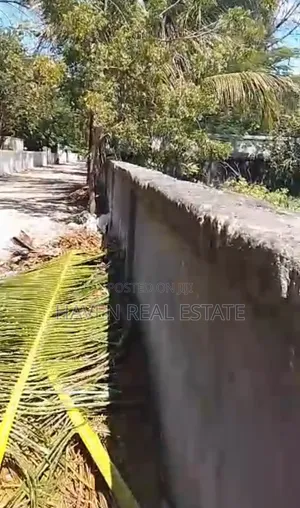 Second Line Beach Plot for Sale at Jambiani Zanzibar