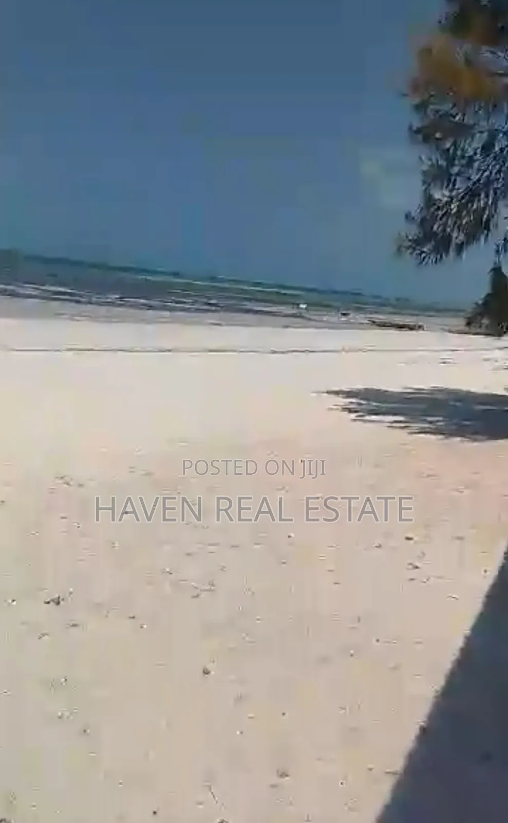 Second Line Beach Plot for Sale at Jambiani Zanzibar