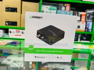 UGREEN Digital to Analog Audio Converter With Stereo RCA, 3.5mm Output