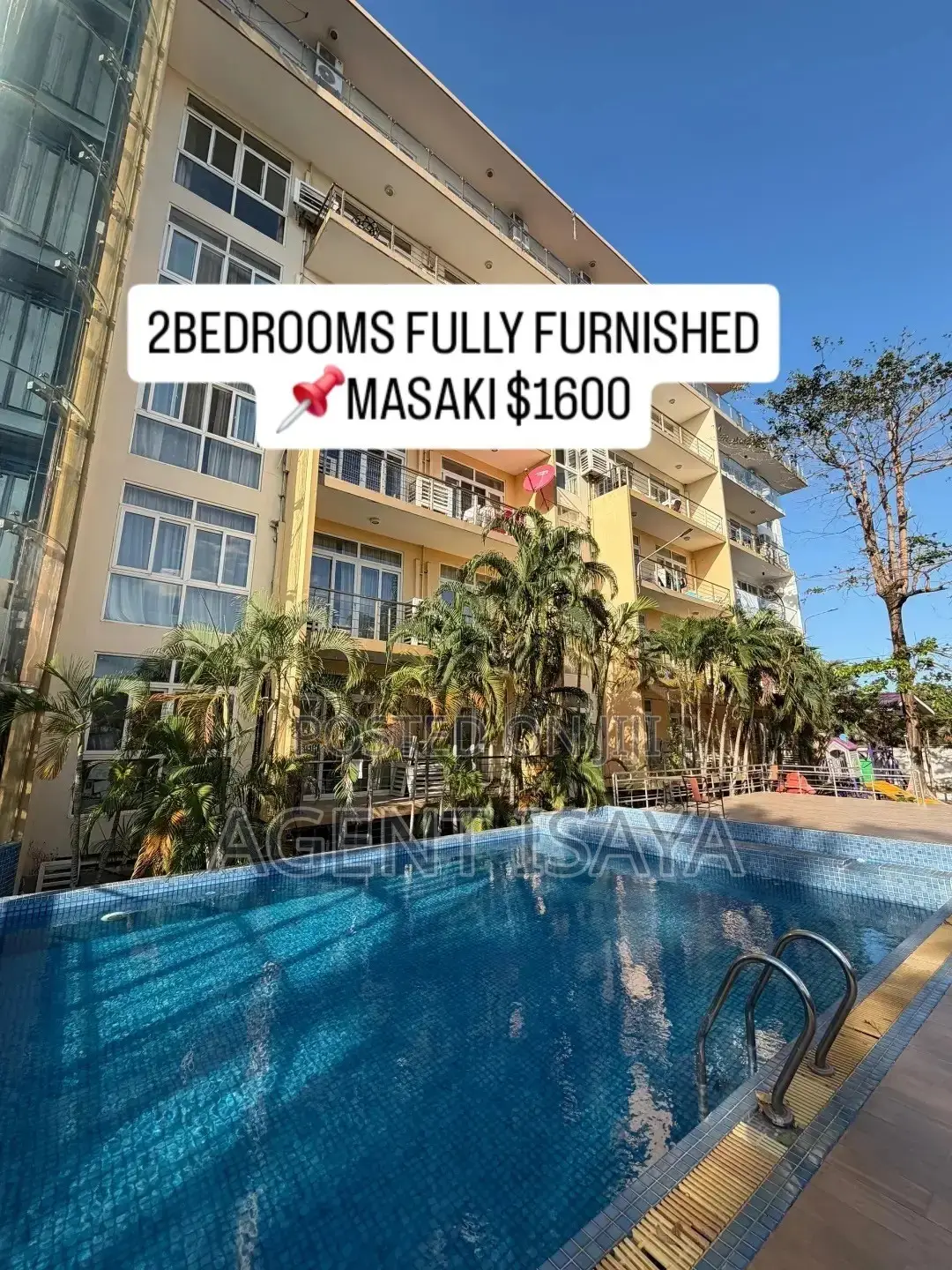 Furnished 2bdrm Apartment in Masaki for rent