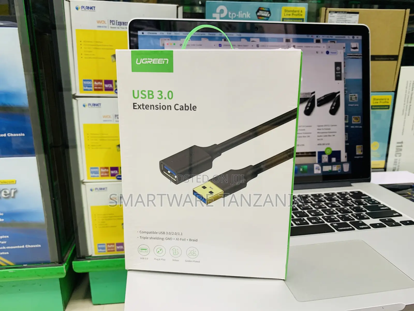 UGREEN USB 3.0 Extension Cable Male to Female, 3.3 Ft, Triple Shielded