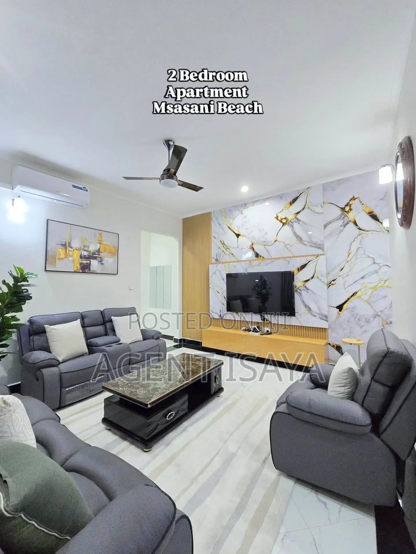 Furnished 2bdrm Apartment in Msasani for rent