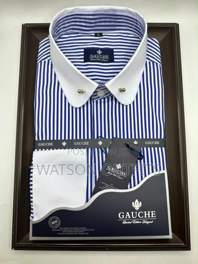 5 Colours Gauche Brand Men's Original and New Shirts Shati Za Gauche