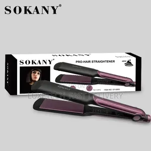 Sokany PRO SY-6505 Ceramic Hair Straightener – Fast Heating Flat Iron