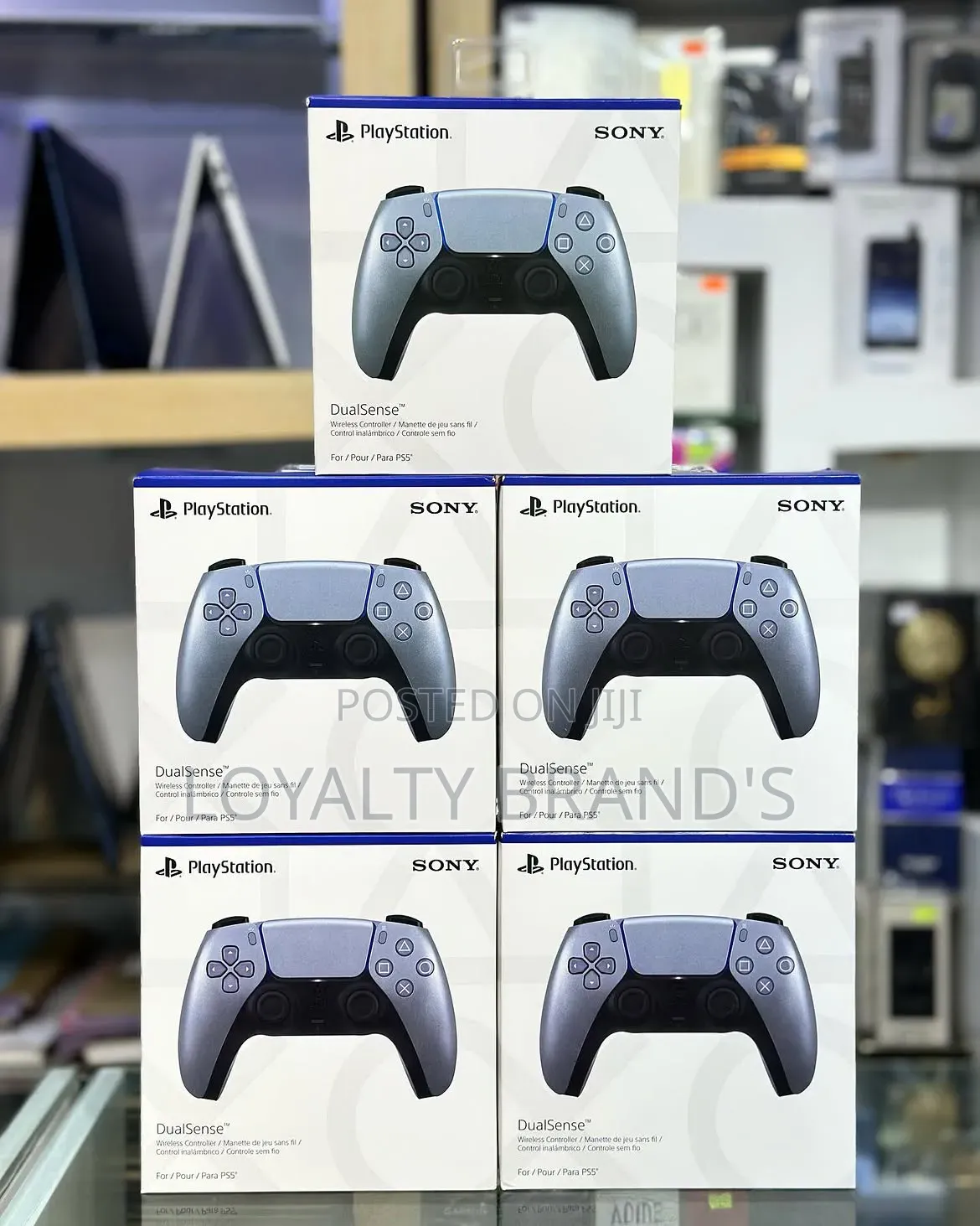 SILVER  PlayStation Controller