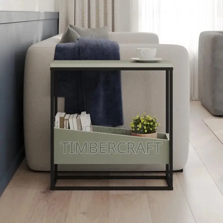 Lido Side Table Ash Green