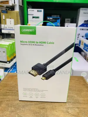 UGREEN Micro HDMI to HDMI Cable, 3M, Supports 4K and 3D Resolution