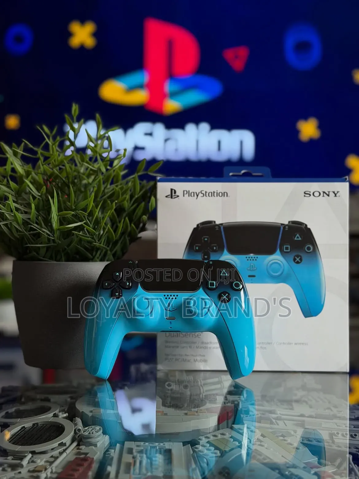 REMIX BLUE PlayStation Controller