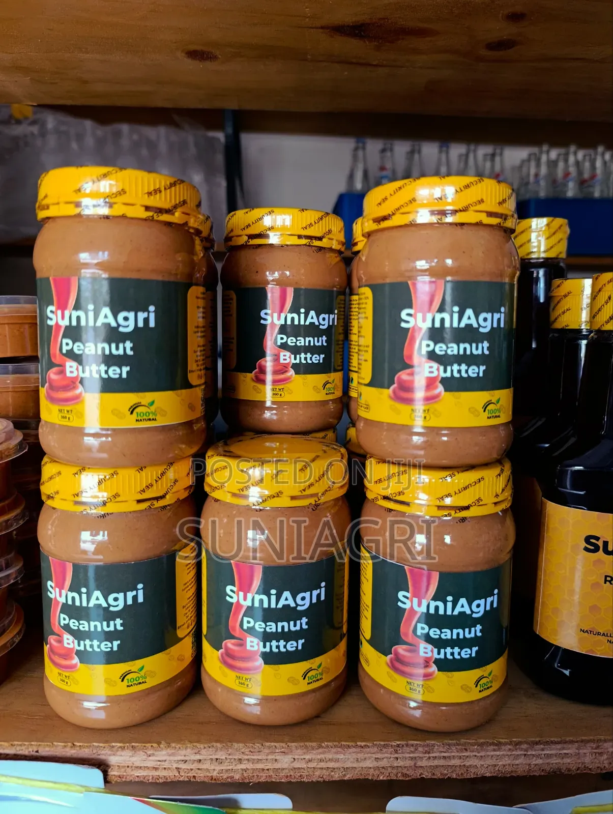 SuniAgri Peanut Butter 360 G