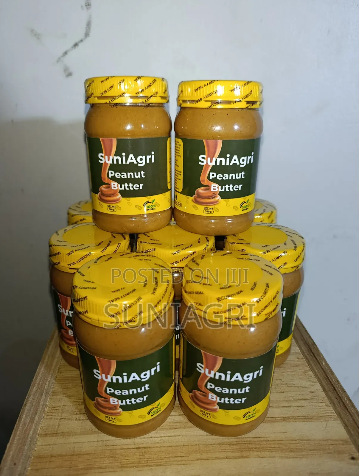 SuniAgri Peanut Butter 360 G