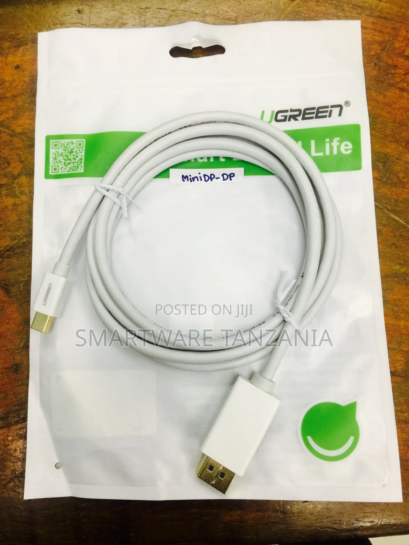 UGREEN Mini DisplayPort to DisplayPort Cable, Gold-Plated Connectors