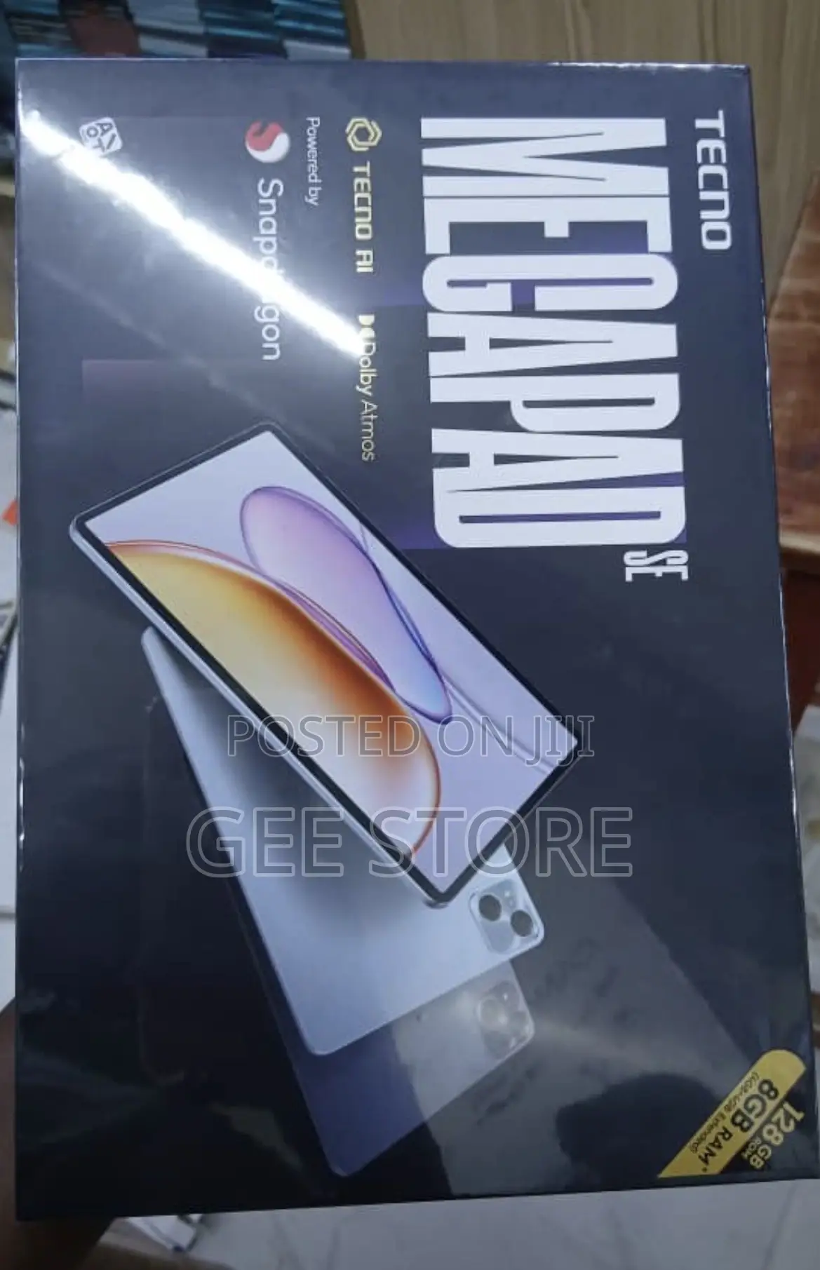 New Tecno Megapad SE 128 GB Black