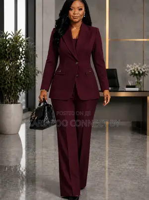 Executive Women's Trouser Suit Set