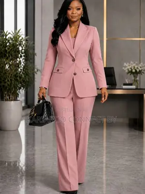 Executive Women's Trouser Suit Set