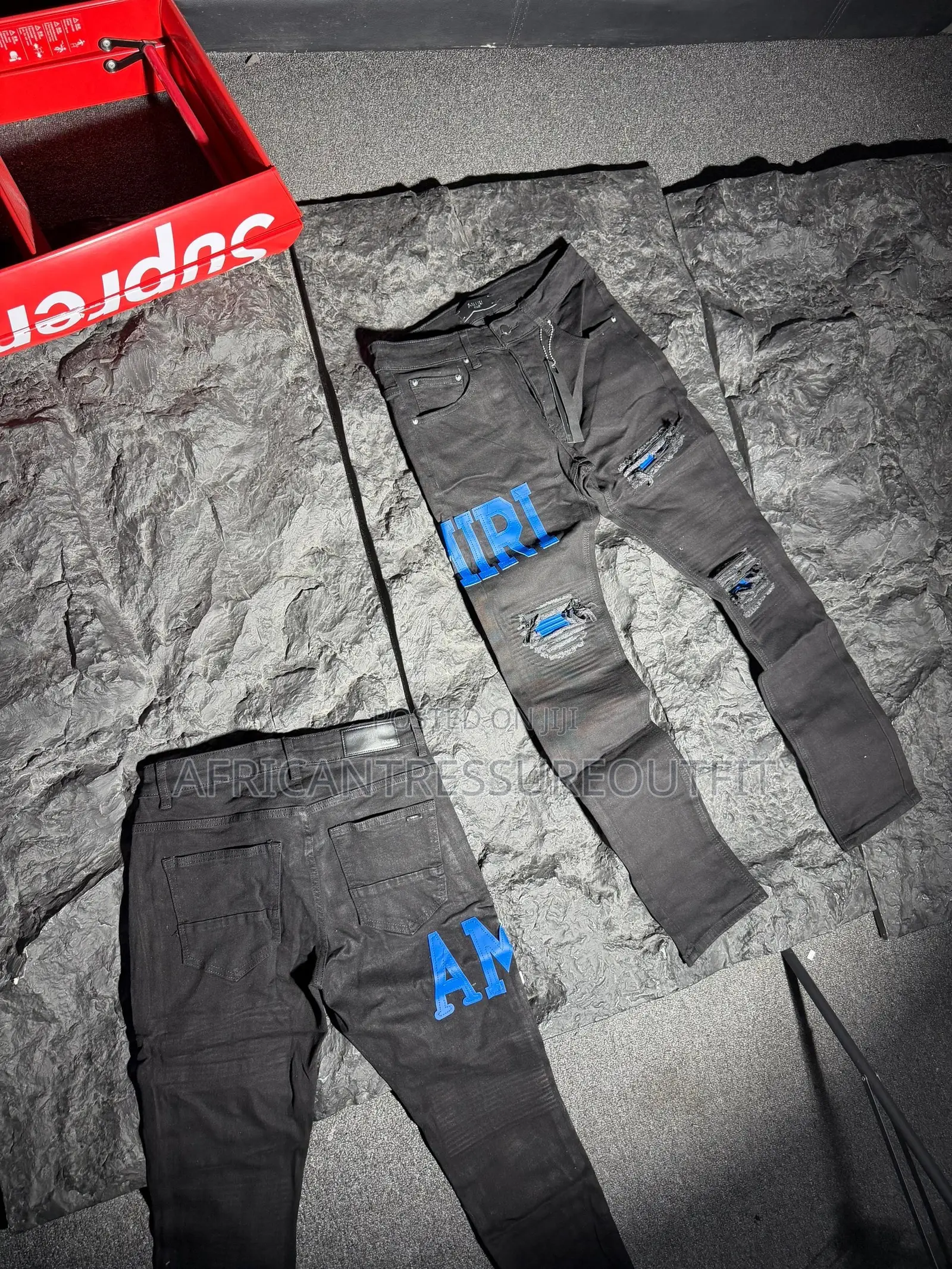 Amiri Slim-Fit Denim Jeans Blackmens Jeans Collection