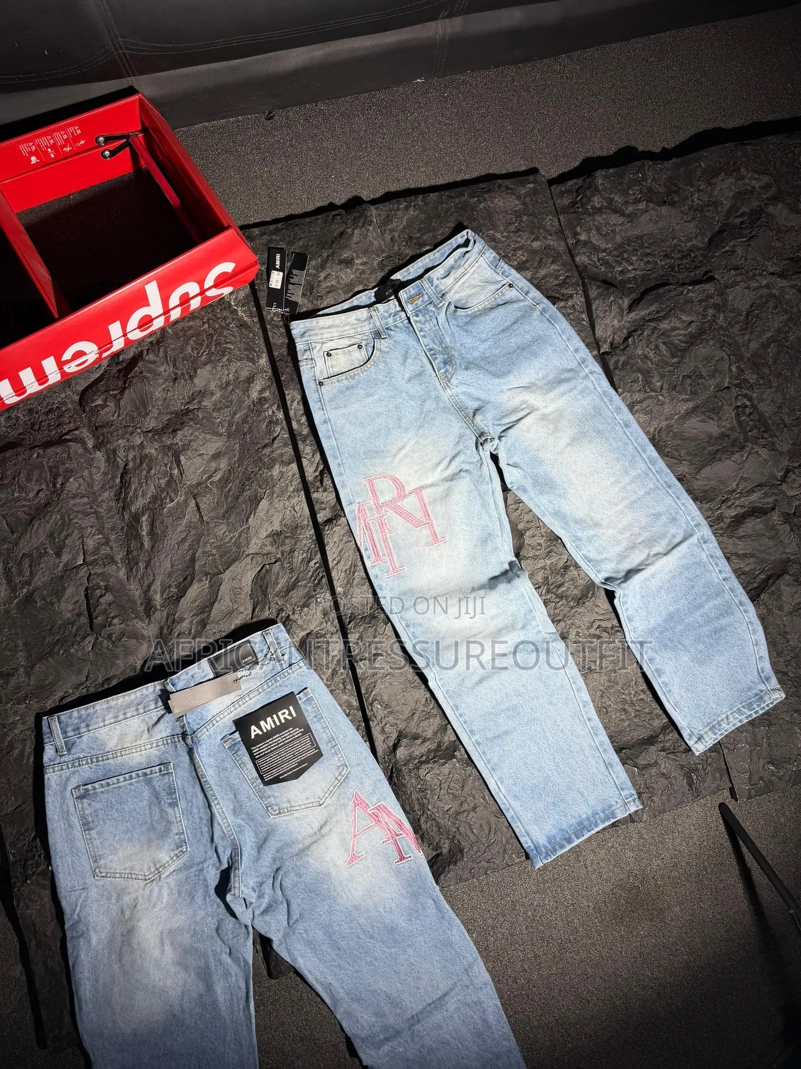 Amiri Slim-Fit Denim Jeans Blackmens Jeans Collection