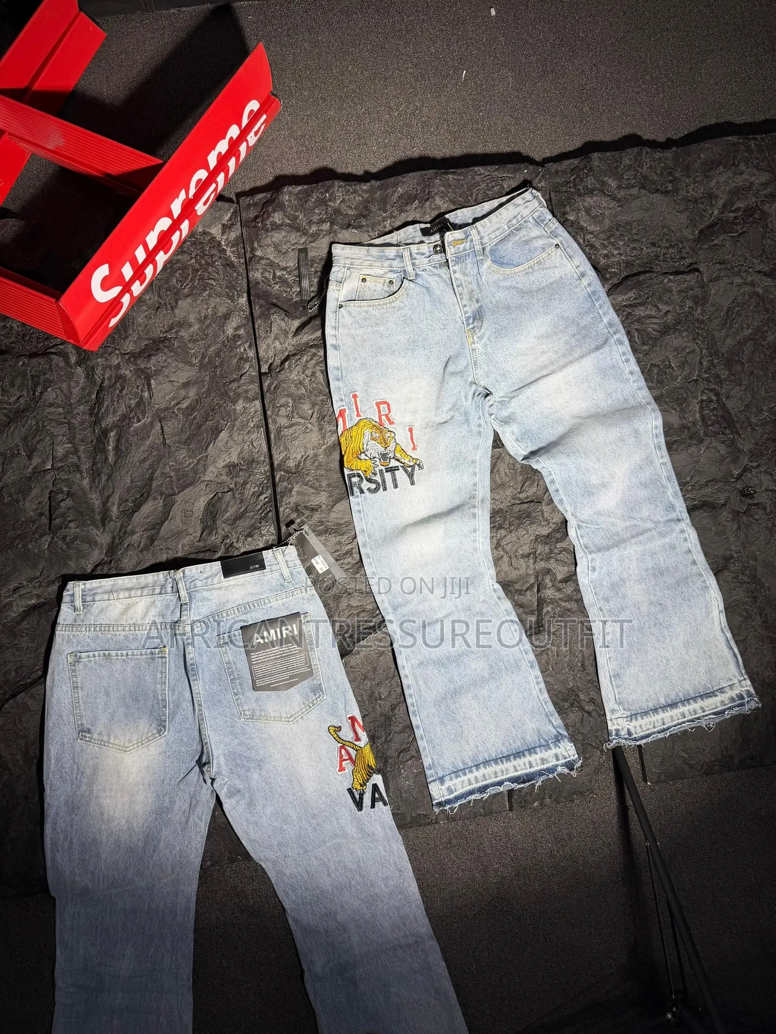Amiri Slim-Fit Denim Jeans Blackmens Jeans Collection