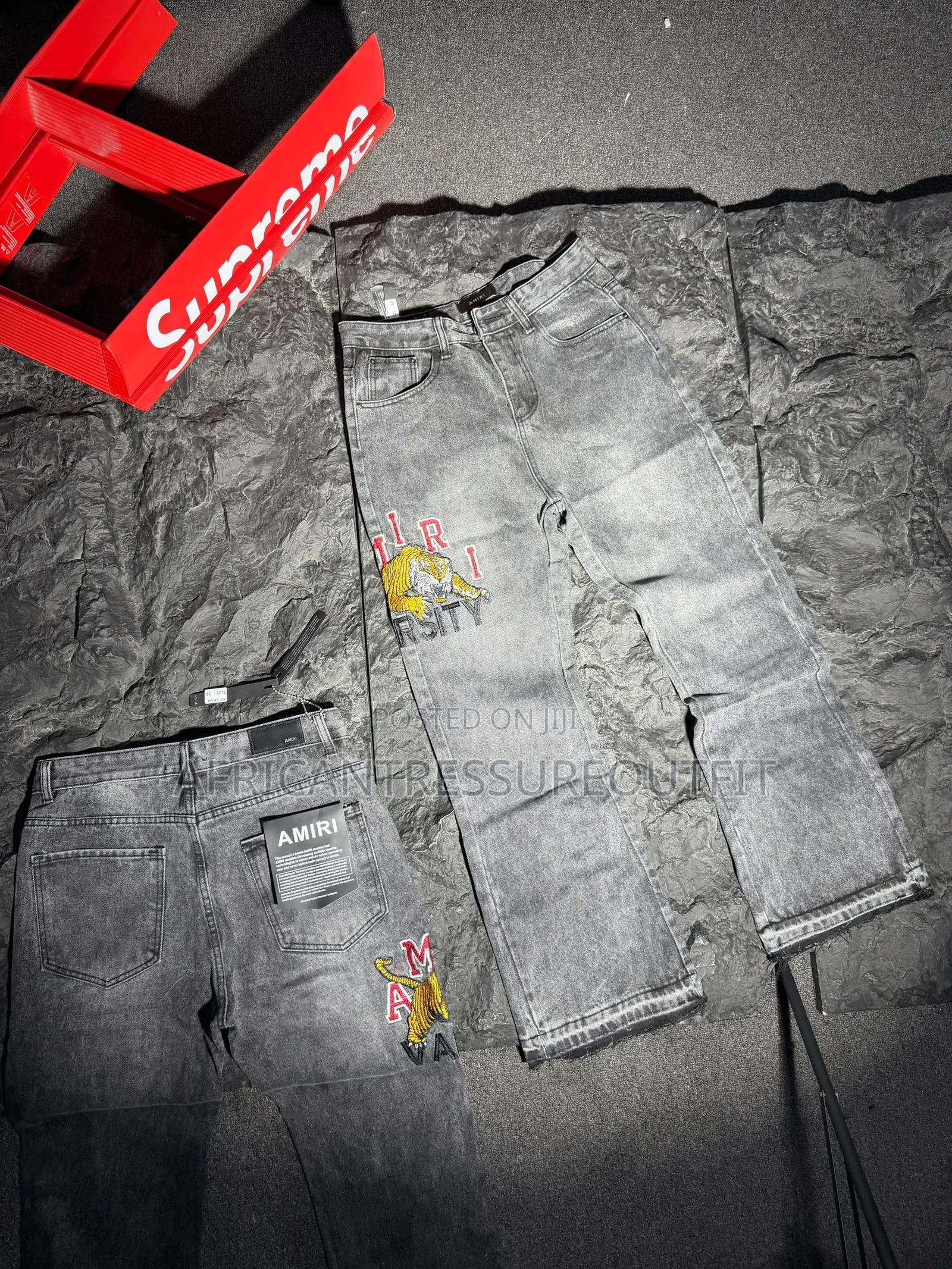 Amiri Slim-Fit Denim Jeans Blackmens Jeans Collection