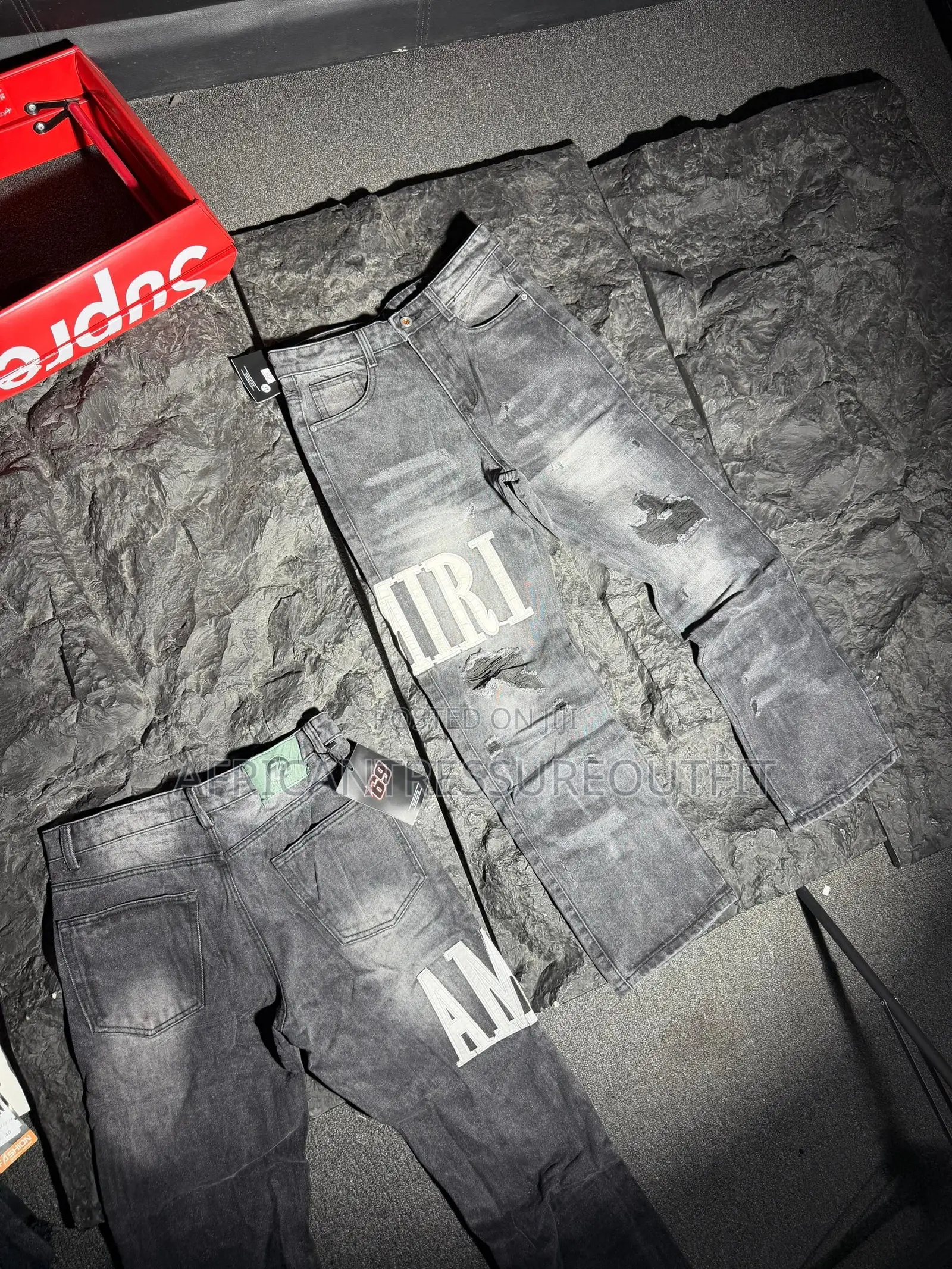 Amiri Slim-Fit Denim Jeans Blackmens Jeans Collection