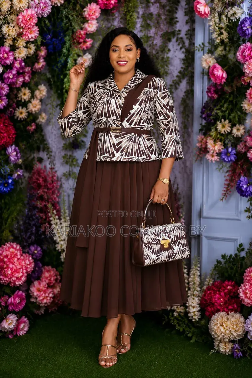 The Elegant Office & Event Two-Piece Style Dress🔥👗