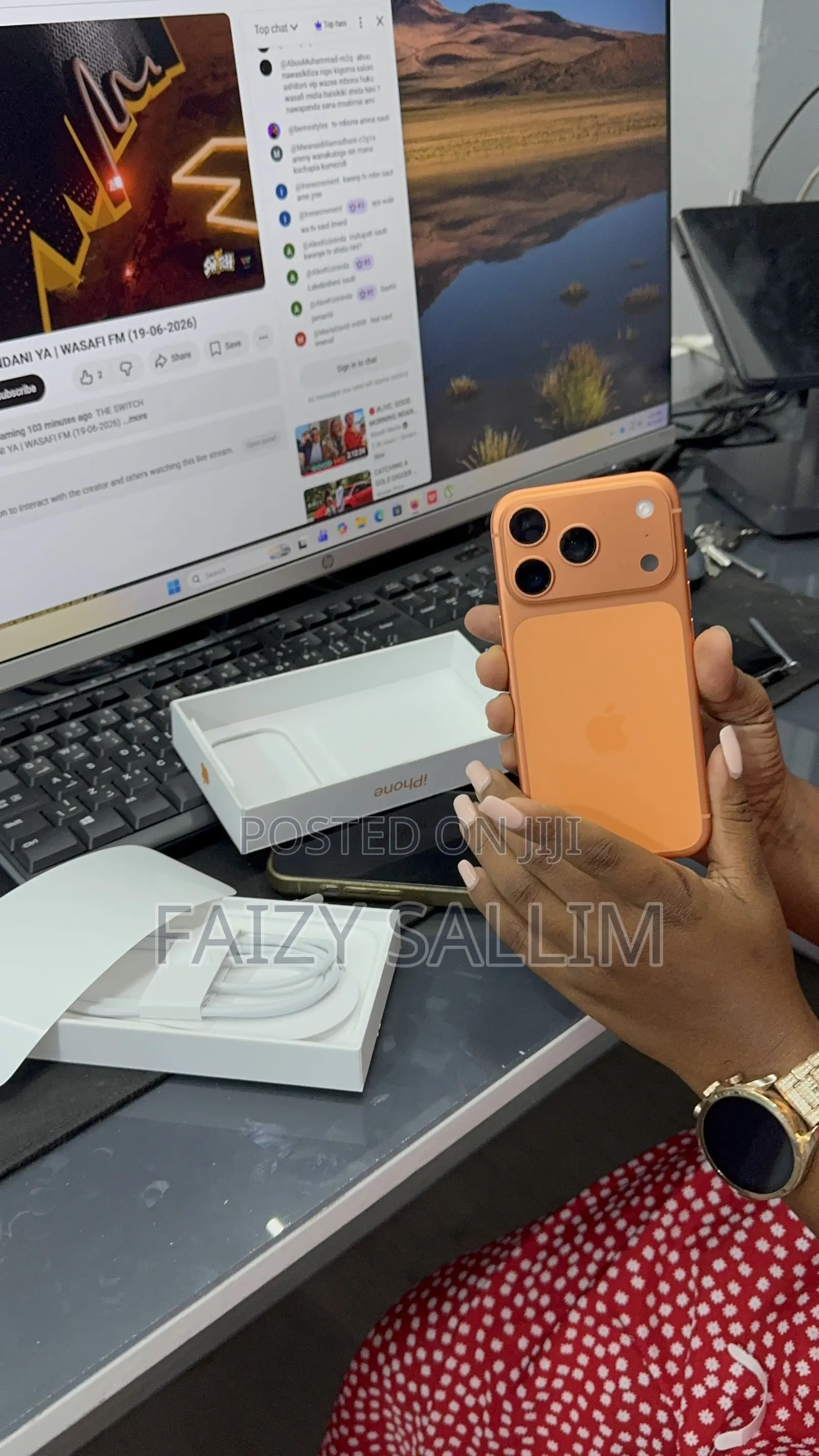 New Apple iPhone 17 Pro Max 256 GB Orange