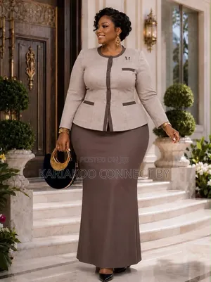 The Royal Boss Lady Maxi Suit Set🔥👗