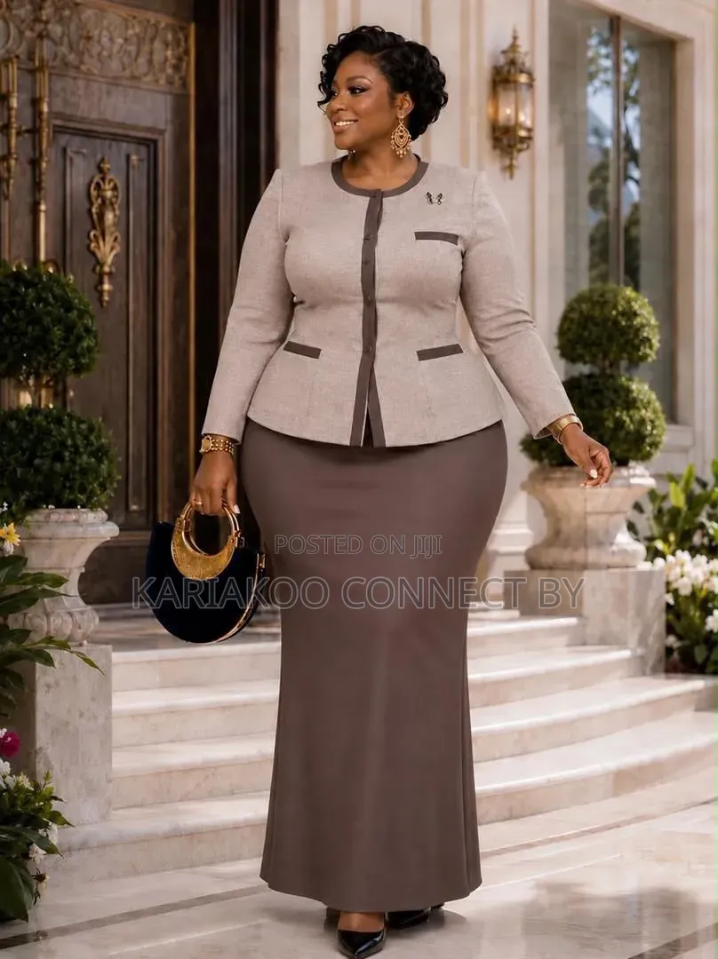 The Royal Boss Lady Maxi Suit Set🔥👗