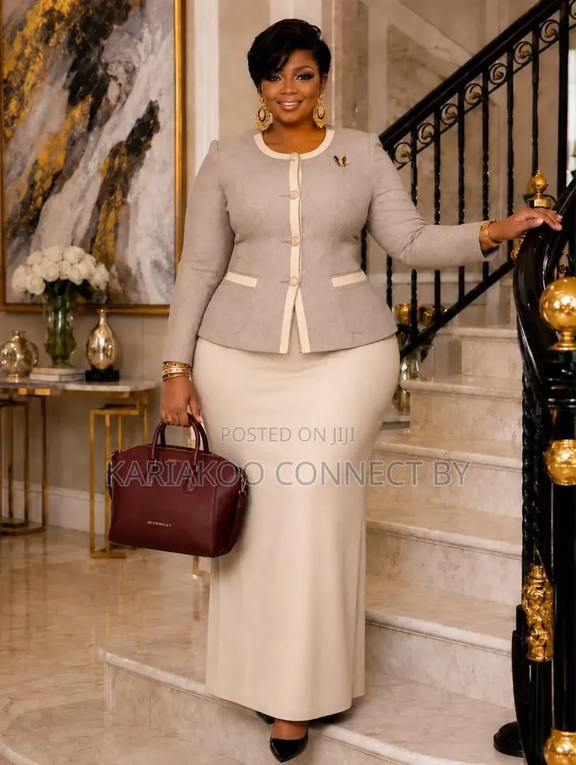 The Royal Boss Lady Maxi Suit Set🔥👗