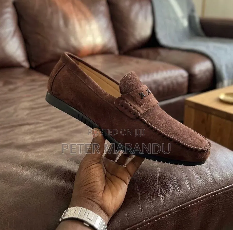 Viatu Vikali Vya Kiume Vya Suede Loafers (Slip-on Moccasins) - Vipya