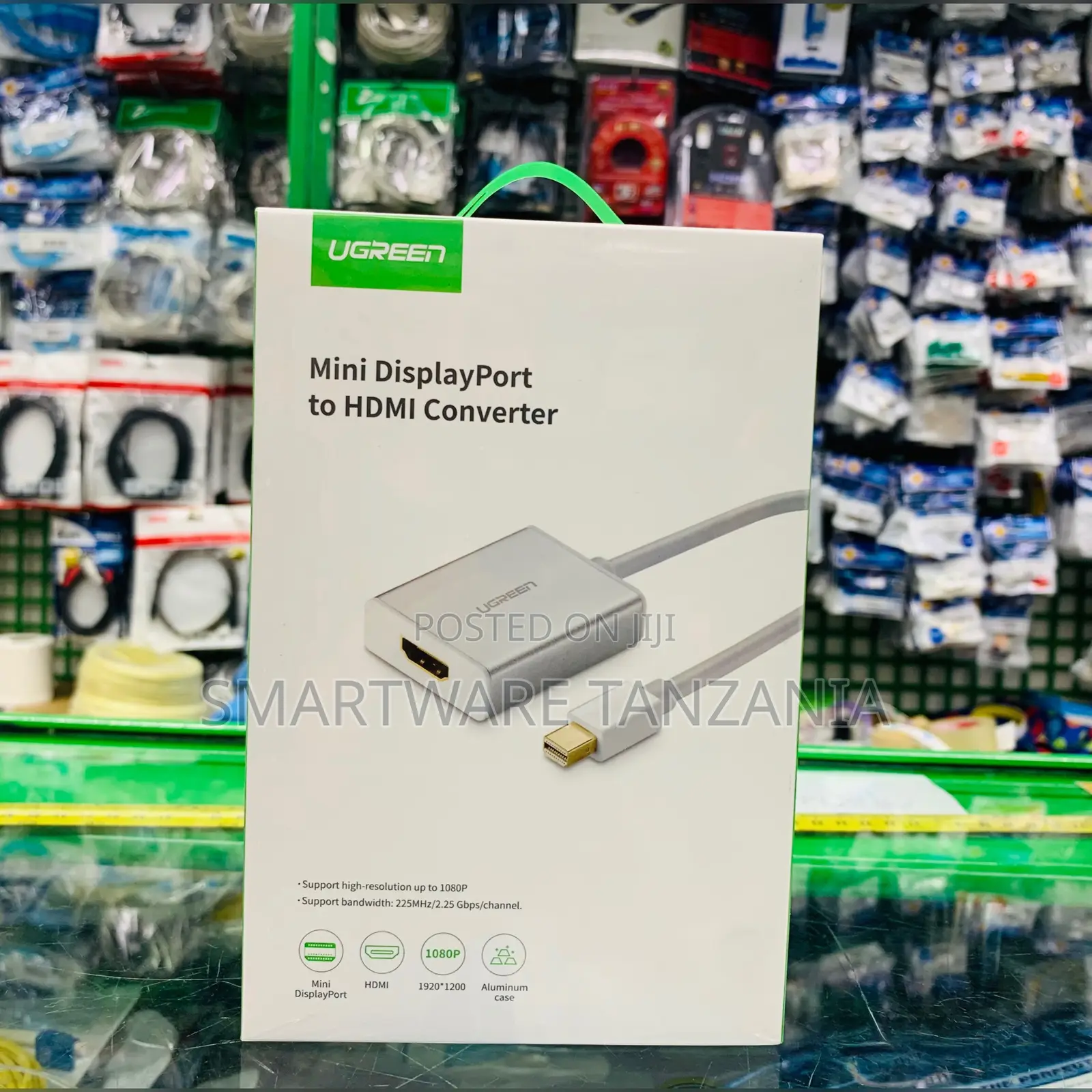 UGREEN Mini DisplayPort to HDMI Converter, 1080P Resolution