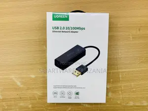 UGREEN USB 2.0 Ethernet Network Adapter, 10/100Mbps, Plug and Play