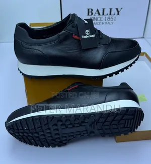 Black/ White Timberland Sneakers