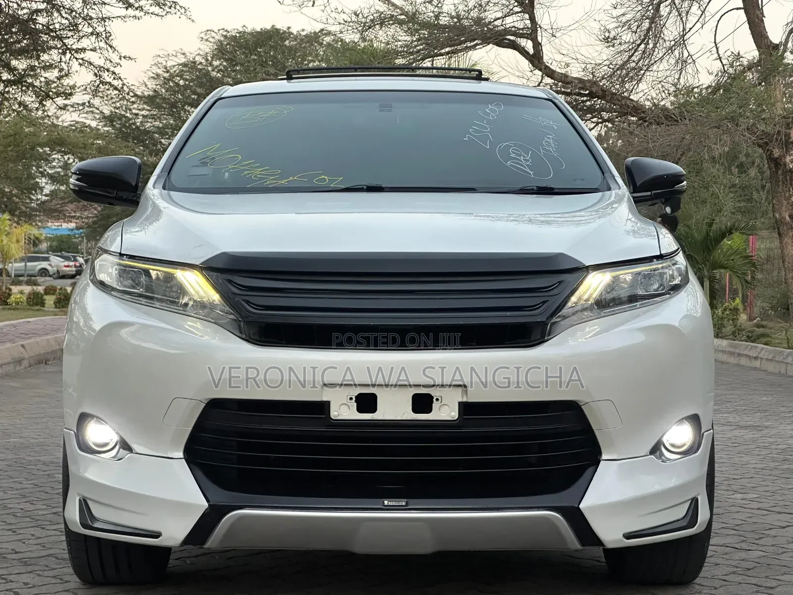 Toyota Harrier 2015 White