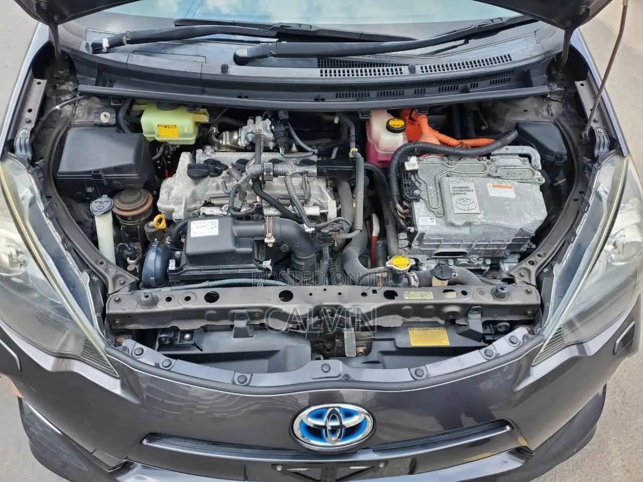 Toyota Aqua 2014 Gray