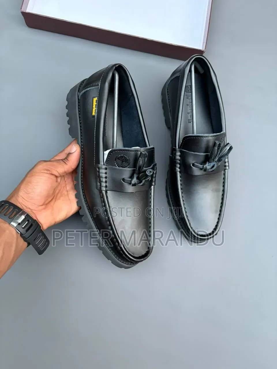 Viatu Vikali Vya Kiume Vya Timberland Loafers (Lug Sole)