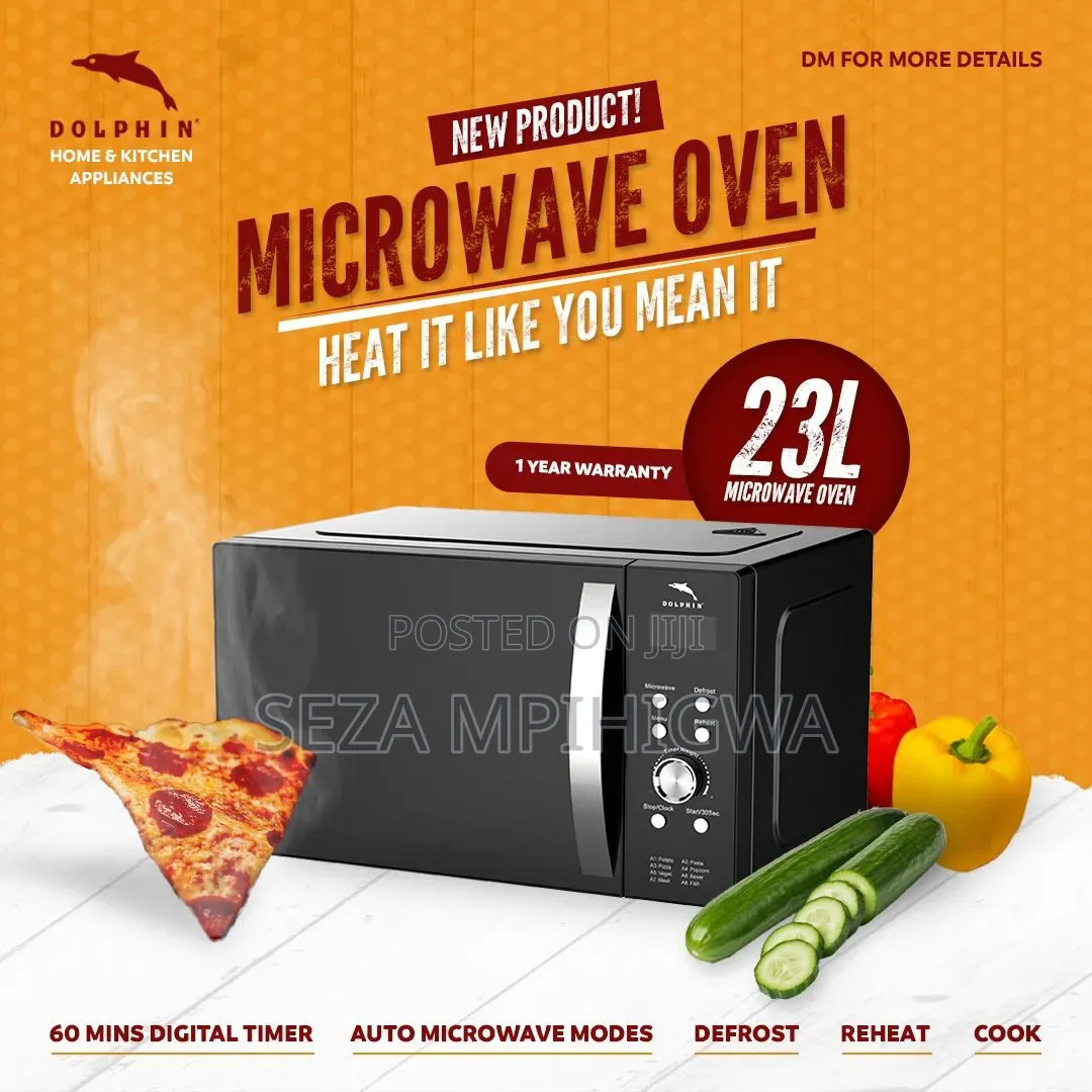 DOLPHIN Microwave 
Capacity- 23litre