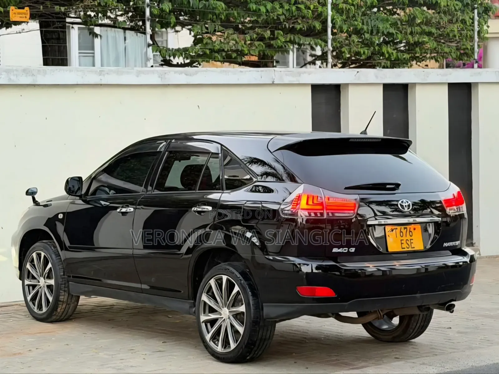 Toyota Harrier 2007 Black