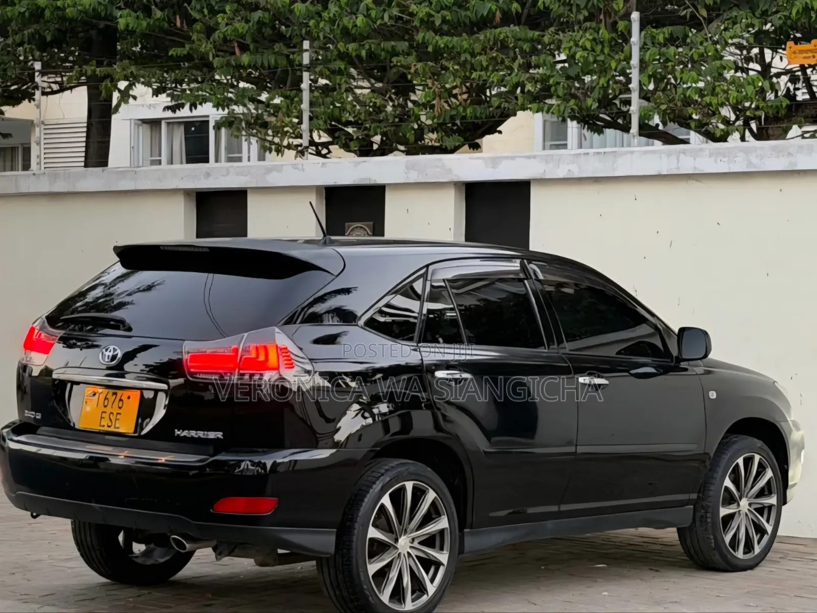 Toyota Harrier 2007 Black
