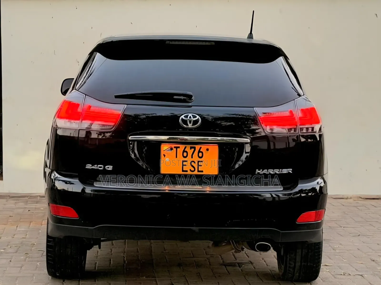 Toyota Harrier 2007 Black