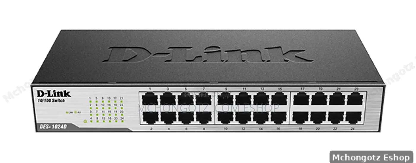 D-Link 24-Port Fast Ethernet Desktop Switch (DES-1024D)
No Reviews Yet