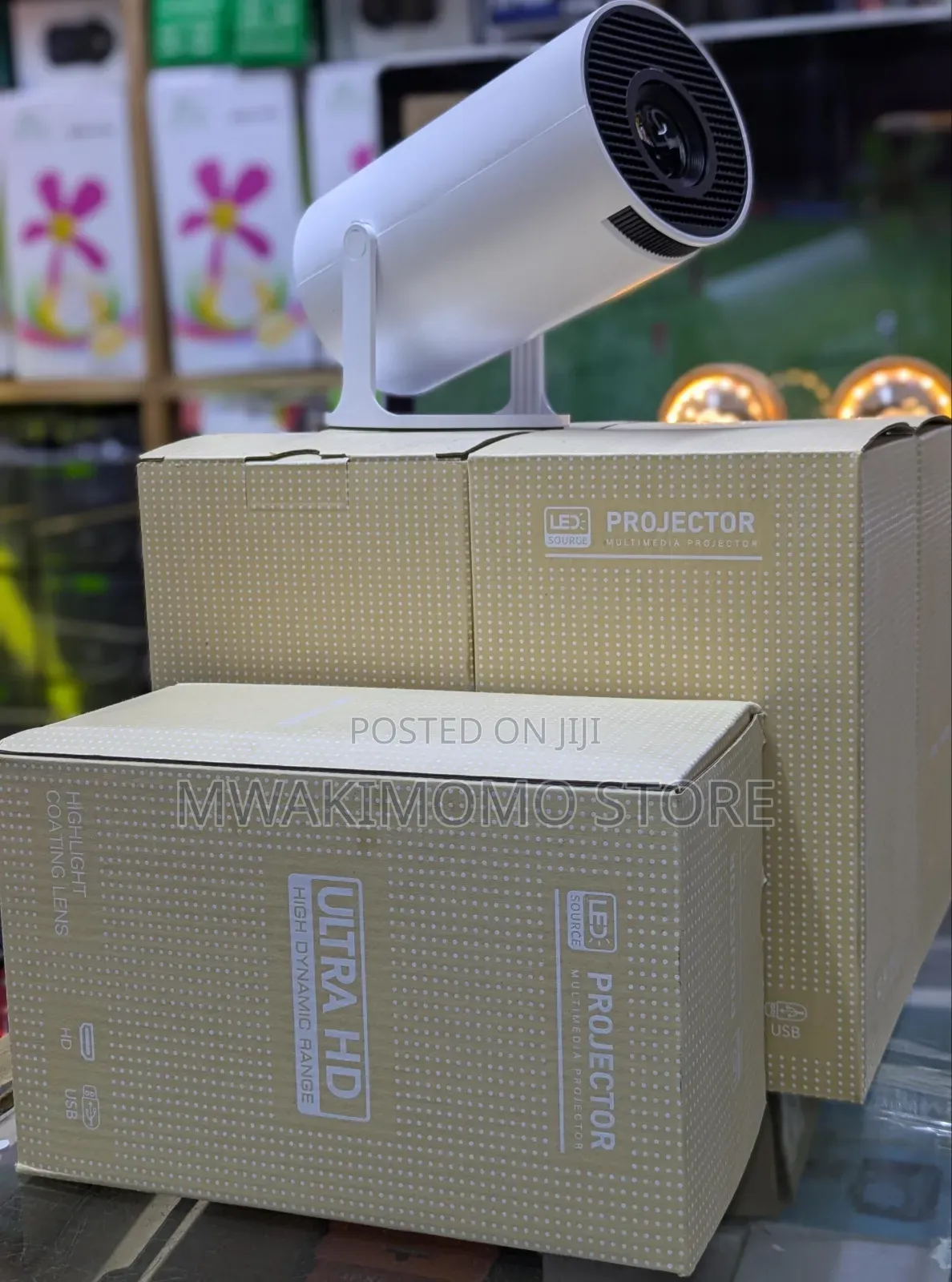 HY300 / HY300 Pro Smart Portable LED Projector